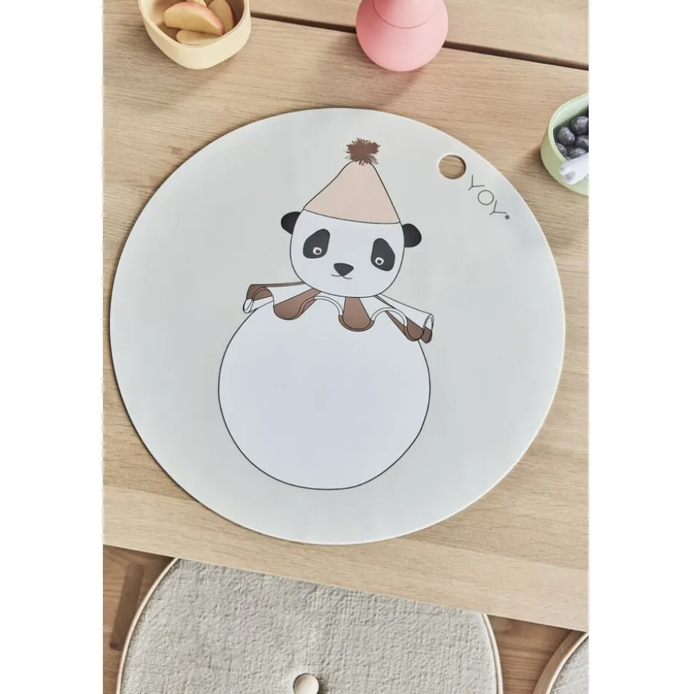 Panda Pompom Dækkeserviet