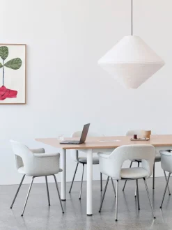 Paper Shade-Diamond Ø60-Classic white