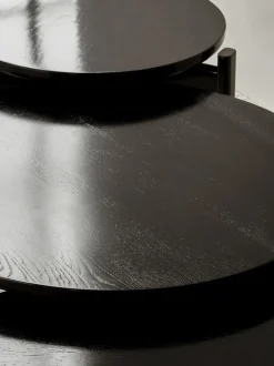 Passage Lounge Table, Ø70, Dark Lac