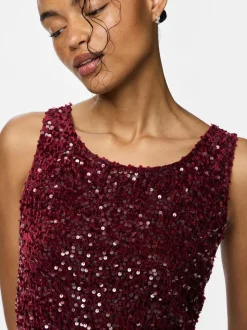 PCKAM SL TANK REV. MINI DRESS JRS B