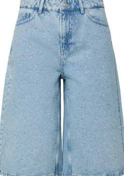 PCNOEL MW DENIM JORTS D2D PP