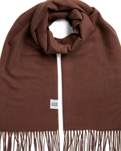 PCRASMIN LONG SCARF W. PATCH BC