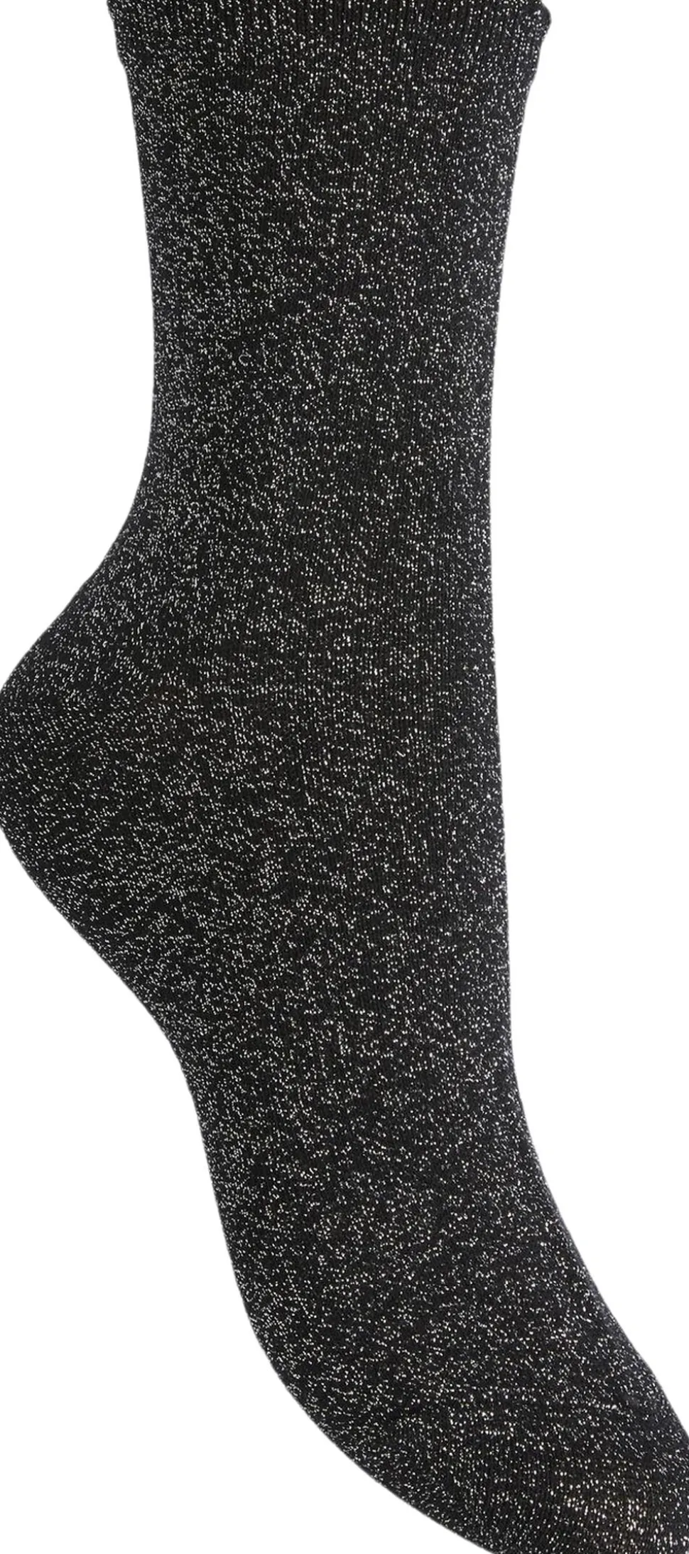 PCSEBBY GLITTER LONG 1 PACK SOCKS N