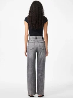 PCSILKE MW WIDE JEANS MG NOOS BC