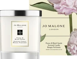 Peony & Blush Suede Scented Classic Candle