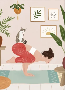 Petra Holikova - Cat Yoga