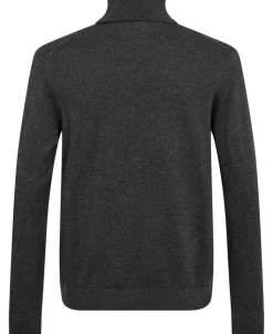 PIMA ORG CTN CASHMERE ROLL NECK