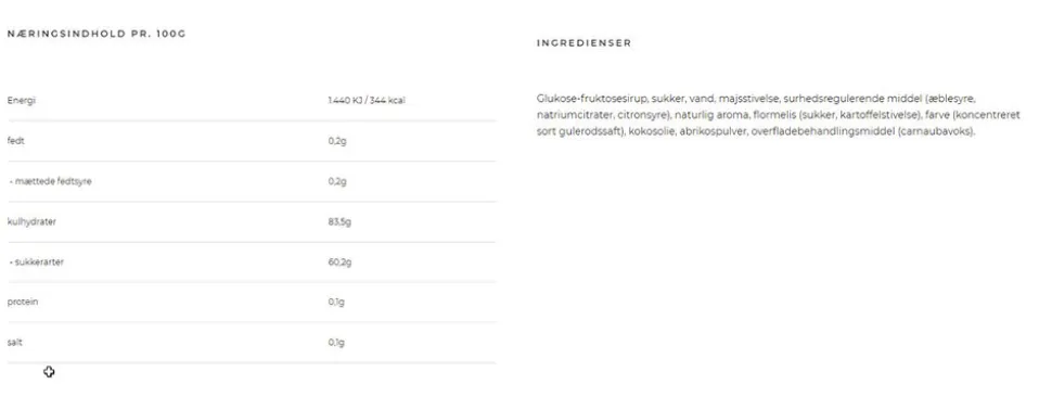 Pink Grapefrugt med Abrikos - regular cube 240 gr