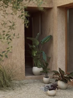 Plantas Planter, H 26, Ivory