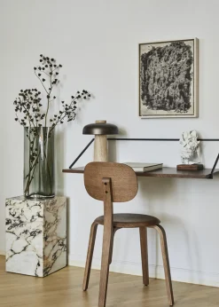 Plinth Tall, Calacatta Viola