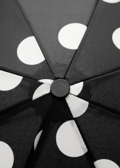 Polka-dot print umbrella