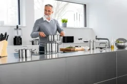 Pro Grydesæt 5-dele, 18/10 rustfrit stål