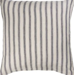 Pude natur m/grå striber