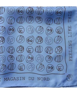 Røde Kors tørklæde - 53x53cm - 100% Silke