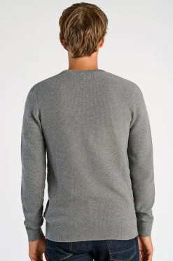 Recycle structure knit jumper