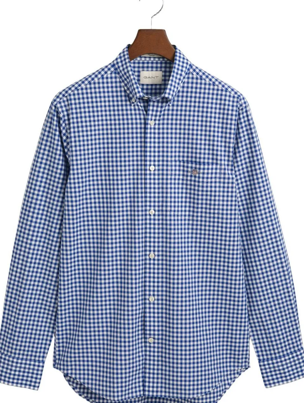REG CLASSIC POPLIN GINGHAM SHIRT