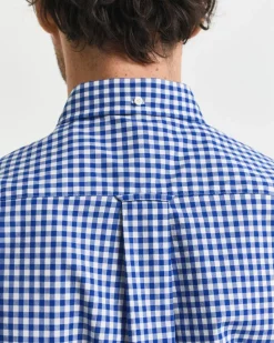 REG CLASSIC POPLIN GINGHAM SHIRT