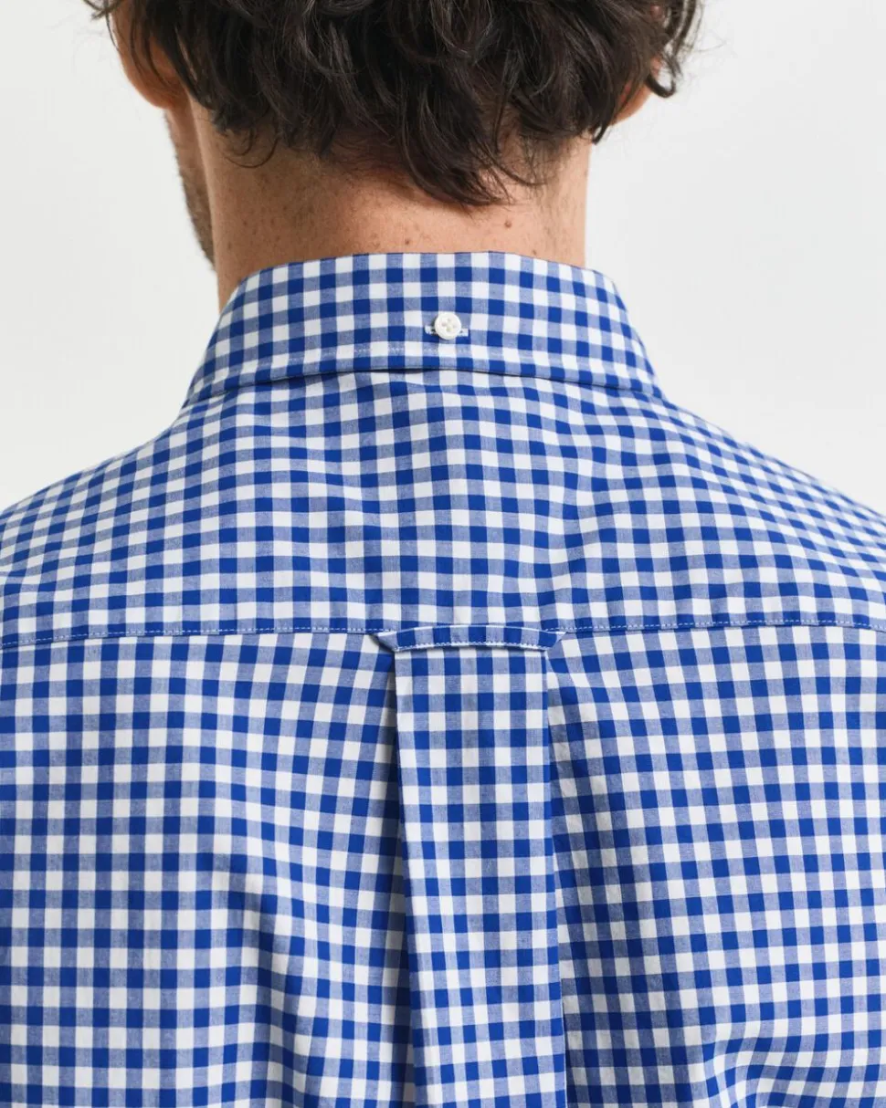 REG CLASSIC POPLIN GINGHAM SHIRT