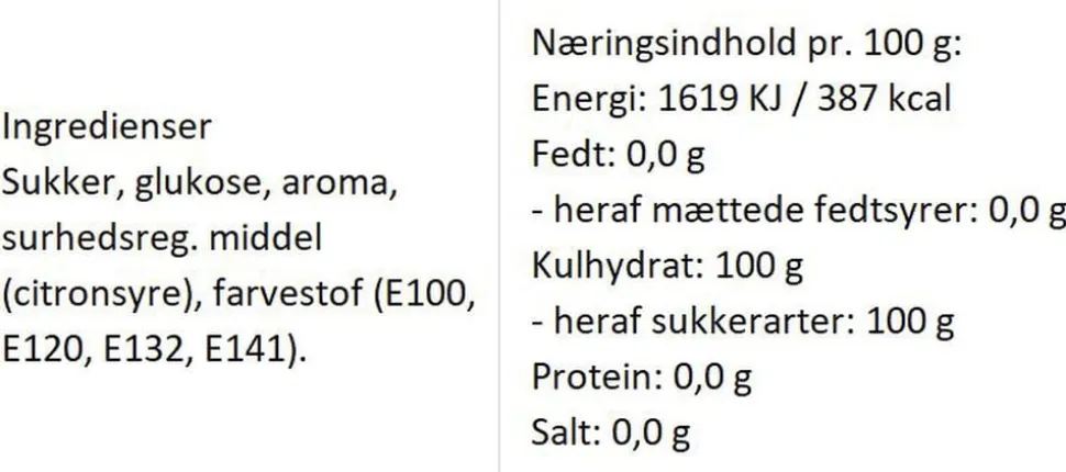 Regnbue, Klodsbundspose, 140g