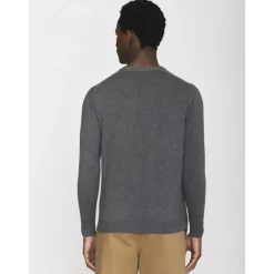 Regular merino knit crew neck - RWS