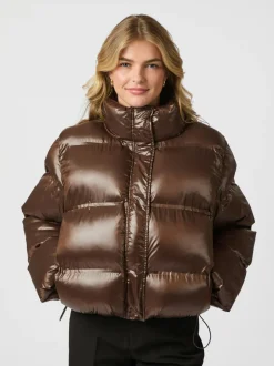 Rhea Shiny Puffer Jacket