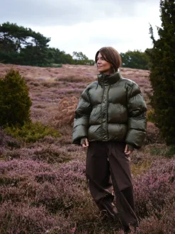 Rhea Shiny Puffer Jacket