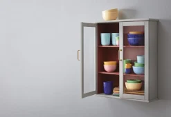 Rhombe Color Skål Ø11 cm rosa porcelæn