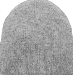Rib-knit cap