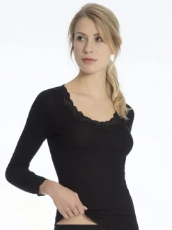 Richesse Lace Long-sleeve top