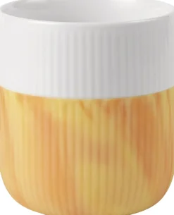 Riflet Contrast Marble Krus - fiery yellow