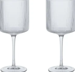 Ripple Red Wine Glasses - Set of 2