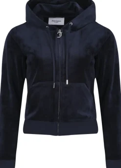 Robertson Classic Velour Zip Trough Hoodie