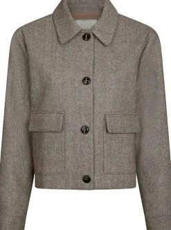 Romana Herringbone Jacket