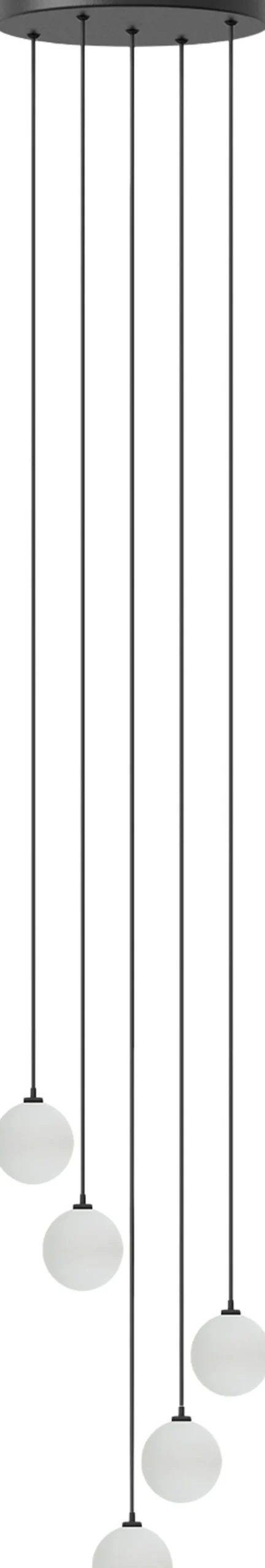 Rosette mini G4 cordset with canopy, cluster 5