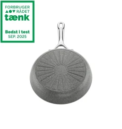 Salina Ceramic Stegepande, 24 cm, Aluminium, Titanium forstæ