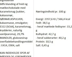 Saltkaramel choko-mandler