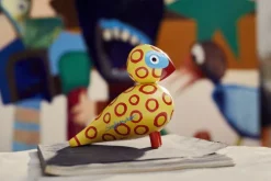 Sangfugl x Leif Sylvester 2025 H15. 5 cm blue eyes