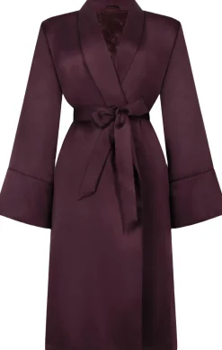 Satin Fleece Bathrobe