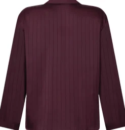 Satin Pinstripe Jacket