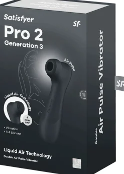 Satisfyer Pro 2 Generation 3 black lufttryksvibrator