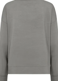 SC-BANU 164 Sweatshirt Støvet Grøn