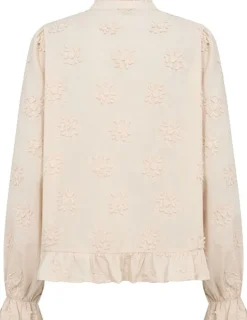 SC-BARBRA 2 Skjorte Creme