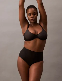 SCULPTED FIRM MESH BRIEF