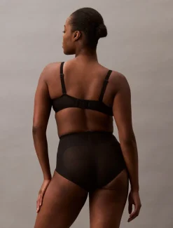 SCULPTED FIRM MESH BRIEF