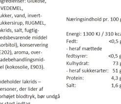 Sød Lakrids Nostalgi, Klodsbundspose