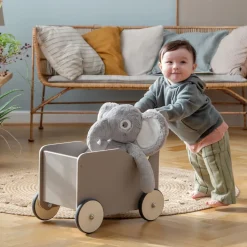 Sebra gåvogn, jetty beige