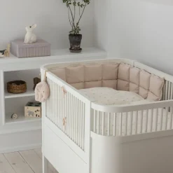 Sengerand, kapok, halv længde, birchbark rose