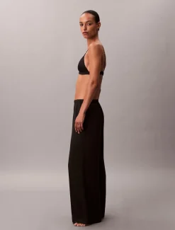 SENSUAL SATIN LOGO PANT