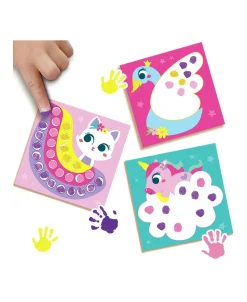 SES Creative - Min første - Fingermaling - Fantasi figurer