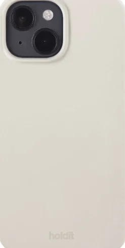 Silicone Case iPhone 15 Light Beige